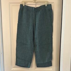 JJill Linen Crop Pants.